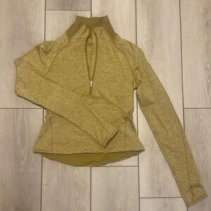 Lululemon “Always Alert 1/2 zip Heathers Grape Leaf” size 4